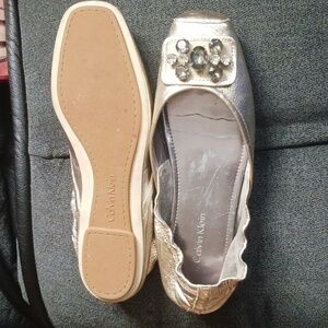 Lightly worn CK flats